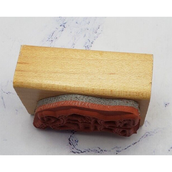 Super Turtle Eureka Stamp Small Wood Mounted Rubber Stamp - Picture 6 of 8